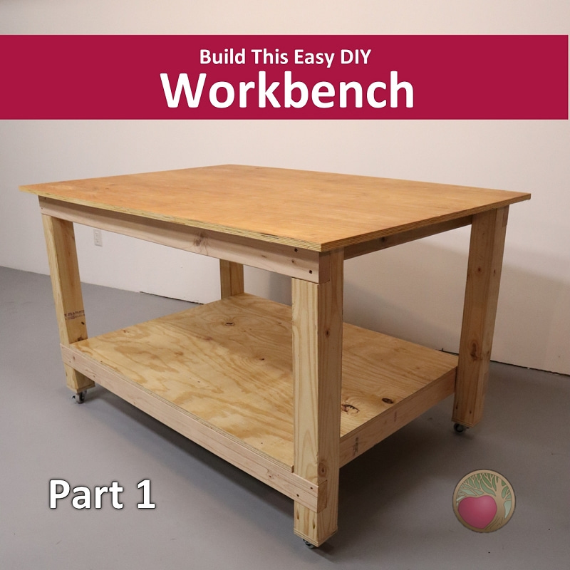 Workbench Frame Build Part 1 Heartwood Art