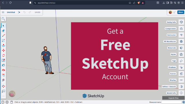 Get a Free SketchUp Account