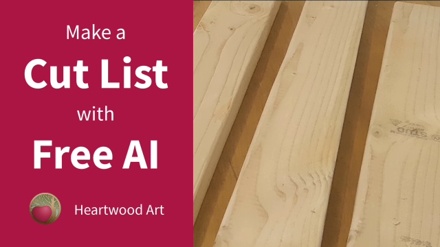 How to Make Cut List with Free AI